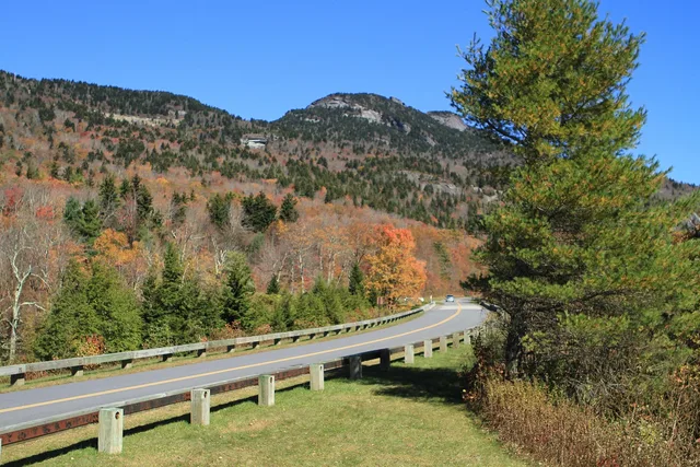mountains, blue ridge parkway overlook, overlook, landscape, asheville, mountain, nature, fall, asheville, asheville, asheville, asheville, asheville. Dark sky trip accessibility: three composite examples and the paved overlook