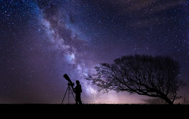 telescope, nature wallpaper, astronomer, milky way, night sky, night, astronomy, nature background, constellations, stars, tripod, space, nature, universe, hd wallpaper, star, sky, galaxy, evening sky, beautiful nature, surrealism, desktop wallpaper, phone wallpaper, 4k, amateur, planets, the science, starry sky, desktop background, wallpaper for smartphone. Travel Telescopes Time: Seasonal Dark-Sky Choices