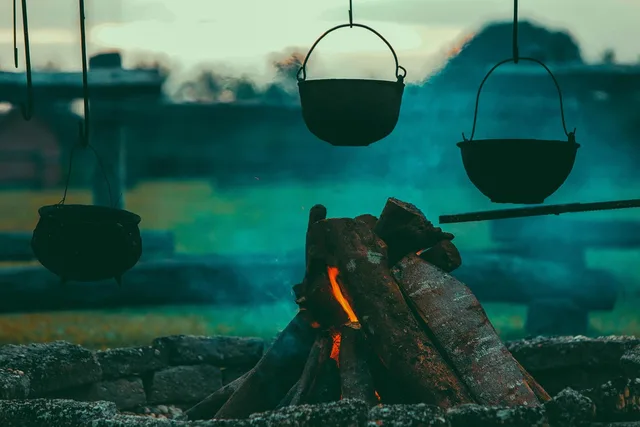 campfire, burning, camping, close up, cooking, cooking pots, fire, firewood, hot, pots, smoke, wood, embers, heat, campfire, camping, camping, camping, camping, camping, cooking, fire. Camping at US Dark Sky Parks: Which Ones Allow Campfires?