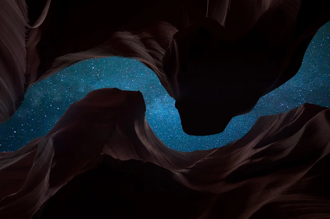 canyon, night, stars, outdoors, antelope canyon, usa, rock formations, night sky, perspective, starry sky, erosion, sandstone, nature, canyon, canyon, night, night, night, stars, stars, stars, stars, stars, night sky, night sky, night sky, night sky, perspective, starry sky. How the IDA certifies dark sky places across the United States, step by step