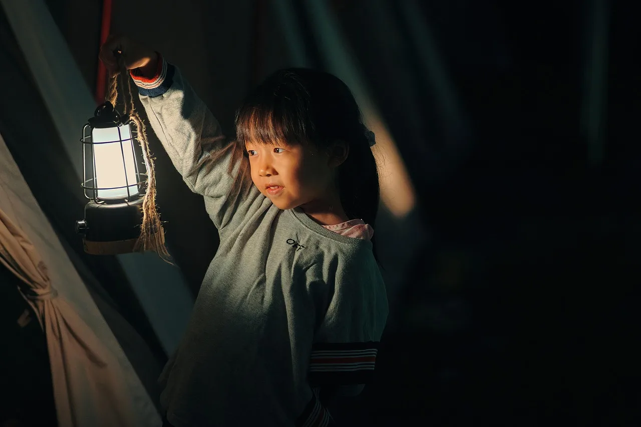 girl, child, tent, lamp, storm lanterns, night, camping, lighting, smile, childhood, portrait, tent, lamp, lamp, camping, camping, camping, camping, camping. Dark Sky Lodging Businesses: Lighting and Guest Briefing