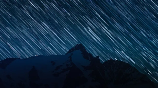 night sky, mountains, mac wallpaper, stargazing, nature, free background, long exposure, 4k wallpaper 1920x1080, astronomy, alpine scenery, full hd wallpaper, milky way, astrophoto