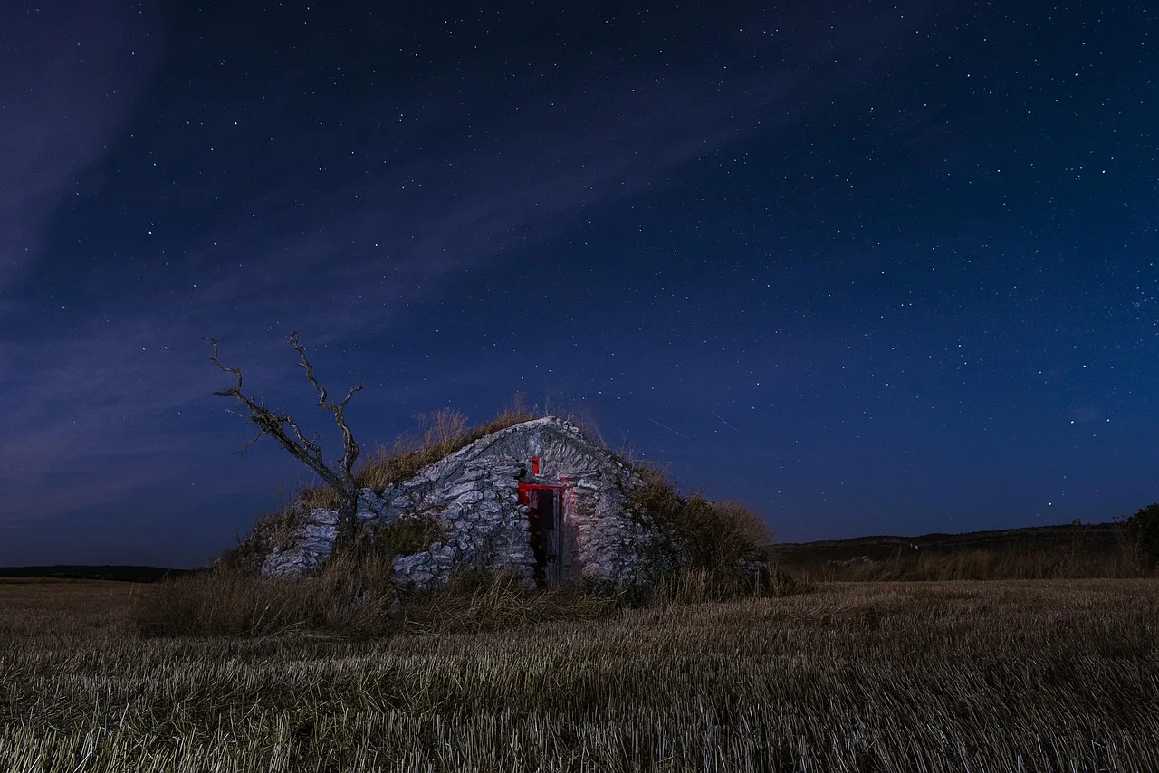 cabin, night, star, darling, firmament, light, nature, landscape, tree, lights, night sky, space, at night. Where do the results for dark sky lodging places to stay usually go wrong on what to ask before booking?